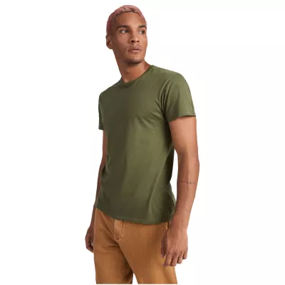 Koszulka T-shirt męska bawełniana 155 g/m² Roly Beagle - Garnet (R6554-GARNET)