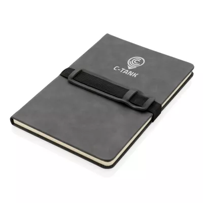 Notatnik A5, twarda okładka - szary (P774.232)