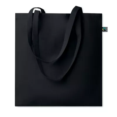 Torba bawełniana Fairtrade 180 g/m² OSOLE+ COLOUR - Czarny (MO2589-03)