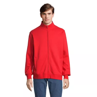 Bluza unisex rozpinana z kieszeniami Sol's COOPER - Bright Rojo (S04240-BT)