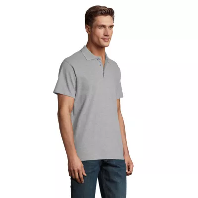 Koszulka polo męska piqué 210 g/m² Sol's SPRING II - Szary Melanż 2 (S11362-GY)