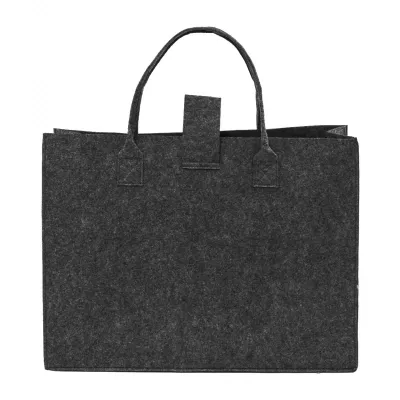 Refelt Shop Lux Torba na zakupy RPET - ciemno szary (AP800093-80)