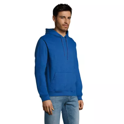 Bluza unisex z kapturem 280 g/m² Sol's SNAKE - Niebieski (S47101-RB)