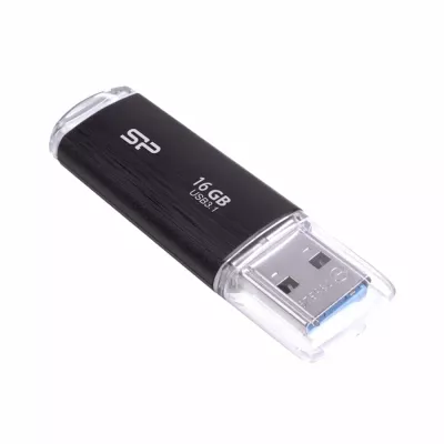 Pendrive Blaze B02, 32GB 3.1 Silicon Power - czarny (EG813903 16GB)