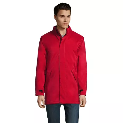 Kurtka unisex ocieplana z kapturem Sol's ROBYN - Czerwony (S02109-RD)