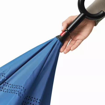 Parasol FLIPPED - czarny, niebieski (56-0103370)