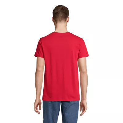 Koszulka unisex z dekoltem w serek Sol's REGENT V - Czerwony (S04765-RD)