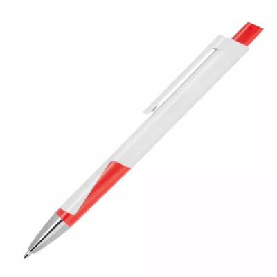 Długopis z ABS z recyklingu MAJA - czerwony (1547105)