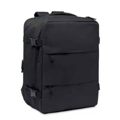 Plecak kabinowy rozciągliwy 15" RPET 20 l ASPEN - Czarny (MO3195-03)