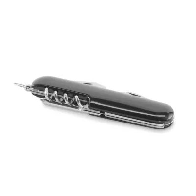 Scyzoryk z aluminium 5 funkcji MULTICHILLO - Czarny (MO2531-03)