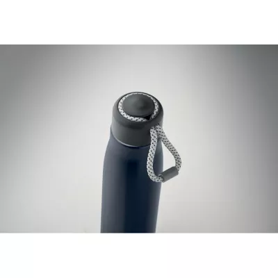 Butelka termiczna z uchwytem sznurkowym 500 ml CORDLE - Francuski Granat (MO2413-85)