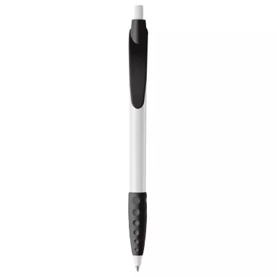 Długopis plastikowy (ABS) Cosmo - biało / czarny (LT87622-N0102)