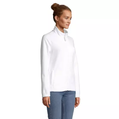 Polar damski rozpinany 300 g/m² Sol's NORTH WOMEN - Bialy (S54500-WH)