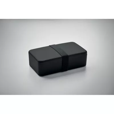 Lunchbox z PP z gumką 750 ml BRUSS - Czarny (MO2678-03)