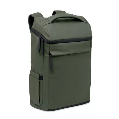 Plecak na laptop 15" z PU BOULDER - Ciemnozielony (MO3122-60)