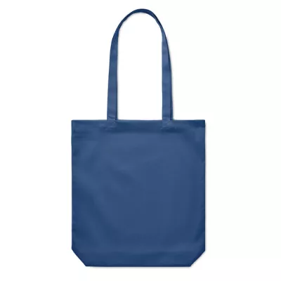 Torba bawełniana na zakupy 270 g/m² RASSA COLOURED - Niebieski (MO6442-04)