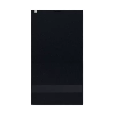 Ręcznik frotte organiczny 360 g/m² 30x50 cm SERRY - Czarny (MO2258-03)