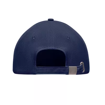 Czapka z daszkiem 5-panelowa 260 g/m² LONG BEACH SINGA - Francuski Granat (MO6875-85)
