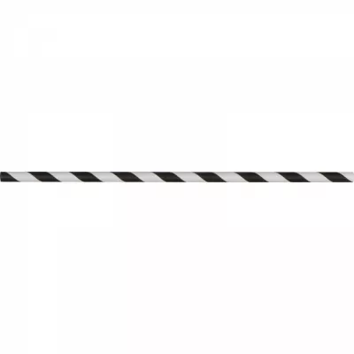 Słomki do napojów tekturowe 10 szt. LINA - czarny (8119103)