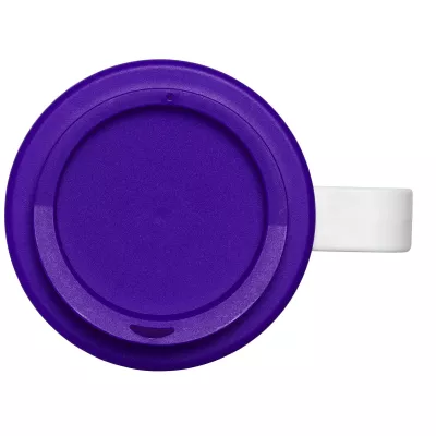 Kubek termiczny z serii Brite-Americano Grande o pojemności 350 ml - Biały-Fioletowy (21000610)