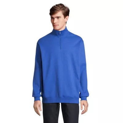 Bluza ze stójką i zamkiem 1/4 Sol's CONRAD - Niebieski (S04234-RB)