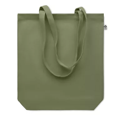 Torba płócienna z bawełny organicznej 270 g/m² COCO - Zielony (MO6713-09)