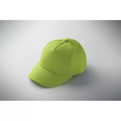 Czapka z daszkiem dziecięca 180 g/m² BUZZ KIDS - Limonka (MO2346-48)