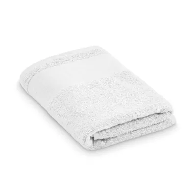 Ręcznik do rąk bawełniany 380 g/m² 50x100 cm ISLAND 50 - Bialy (MO2765-06)
