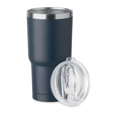 Kubek termiczny ze stali z recyklingu 500 ml SUM - Francuski Granat (MO2597-85)