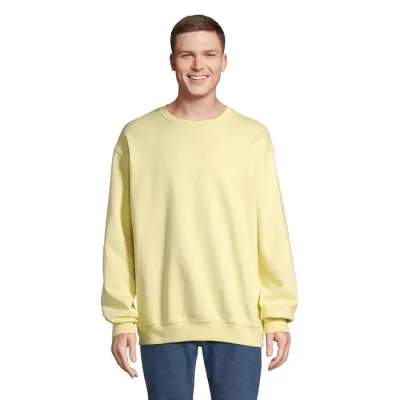 Bluza unisex bez kaptura 280 g/m² Sol's COLUMBIA - Jasno Żółty (S03814-LY)