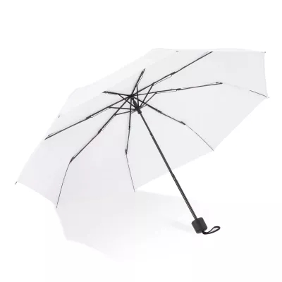 Składany parasol Congo 190T Pongee 21" - biały (LT97115-N0001)