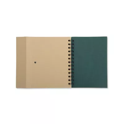 Notes kołowy B6 z długopisem MAGO - zielony (17585-05)