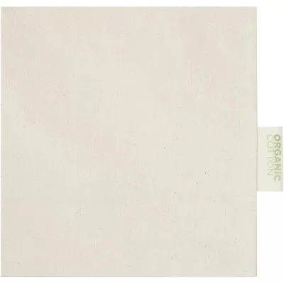 Odisha organiczna torba na zakupy z certyfikatem OCS o gramaturze 180 g/m² z pełnym dnem, 14 l  - Piasek pustyni (12078306)