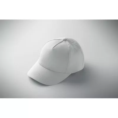 Czapka z daszkiem dziecięca 180 g/m² BUZZ KIDS - Bialy (MO2346-06)