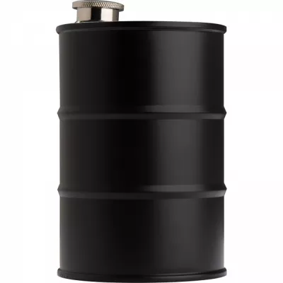 Piersiówka 600 ml beczka BLAIR - czarny (6079203)