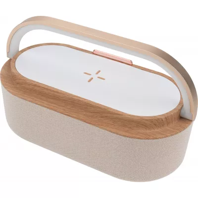 Głośnik Bluetooth LIMASSOL MoLu - beżowy (393413)