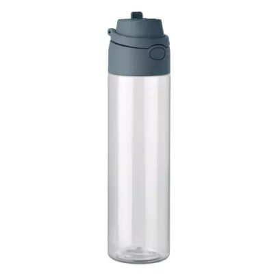 Butelka z RPET ze słomką 2 w 1 700 ml TOIEN KLAR - Petrol (MO2990-20)