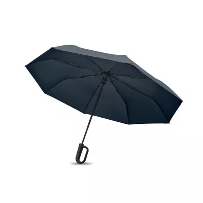 Parasol składany wiatroodporny 21" z RPET UMKRAB - Niebieski (MO2692-04)