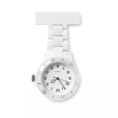 Zegarek pielęgniarski przypinany NURWATCH - Bialy (MO8256-06)