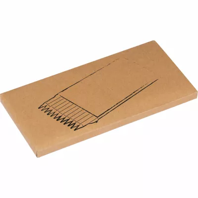 Kredki drewniane 12 kolorów MENORCA - beżowy (316413)