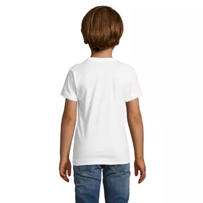 Koszulka dziecięca 150 g/m² Sol's REGENT FIT KIDS - Bialy (S01183-WH)