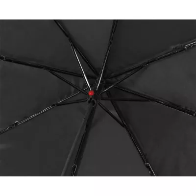 Parasol manualny rPET Ø98 cm NORTHAMPTON - czarny (433603)