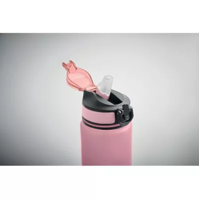 Butelka sportowa RPET 1000 ml ze słomką ACTIVATE - Dziecięcy Róż (MO2489-11)