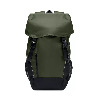 Plecak z RPET na laptop 15" 15 l SIENA - Ciemnozielony (MO3103-60)