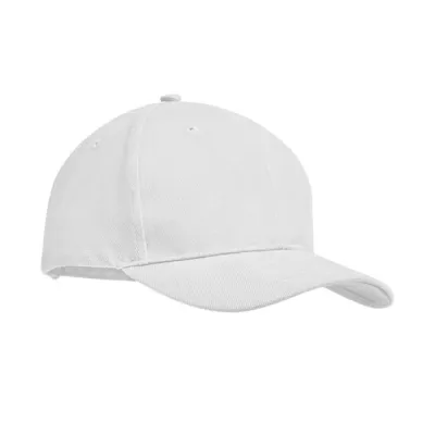 Czapka z daszkiem 6-panelowa 270 g/m² TEKAPO - Bialy (MO9643-06)