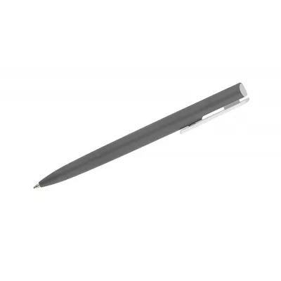 Długopis plastikowy z matową powłoką soft touchALEO - szary (19499-14)