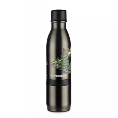 Butelka termiczna DRINNO 500 ml - grafitowy (16054-15)