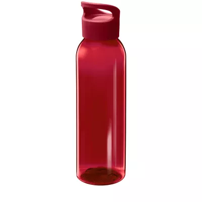 Sky butelka na wodę o pojemności 650 ml z tworzyw sztucznych pochodzących z recyklingu - Czerwony (10077721)