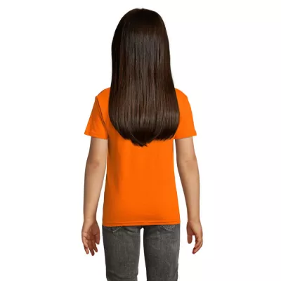 Koszulka organiczna 150 g/m² Sol's CRUSADER KIDS - Pomaranczowy (S03580-OR)