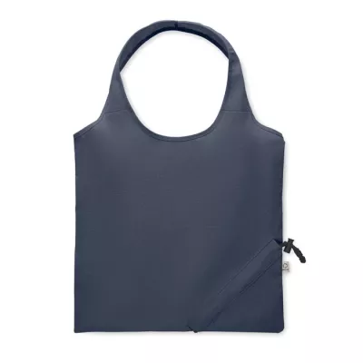 Torba składana z recyklingu 140 g/m² CARRIE COLOUR - Niebieski (MO2487-04)